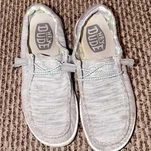 Women’s Hey Dude Wendy Light Gray Slip-On Shoes